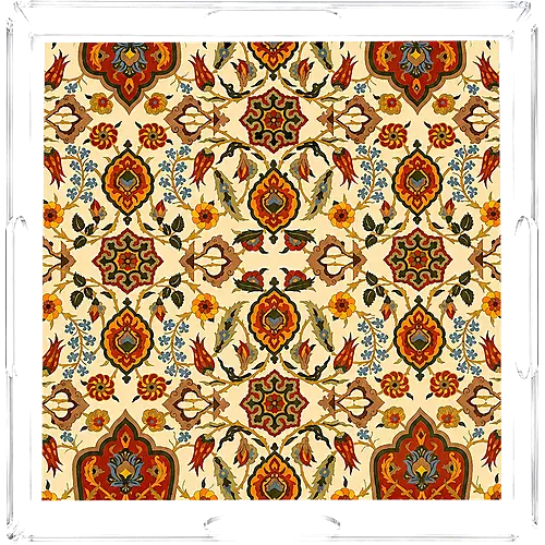 Acrylic Tray, Antique Tapestry