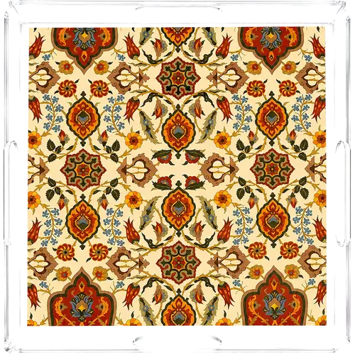 Acrylic Tray, Antique Tapestry