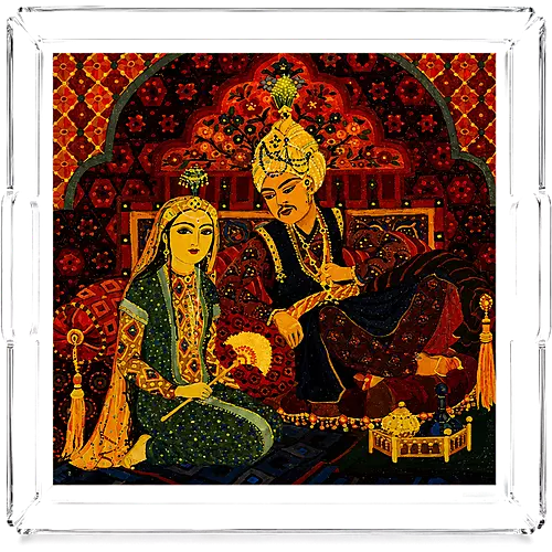Acrylic Tray, Royal Courtship