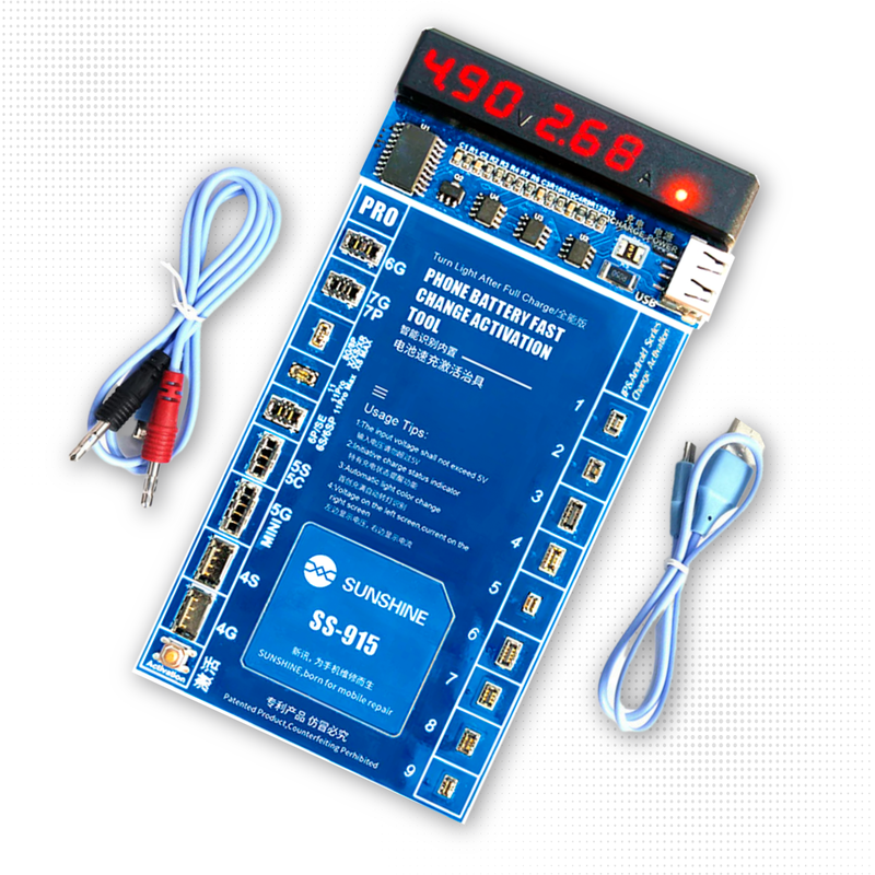 Activador de Baterías Sunshine iPhone 4 al X