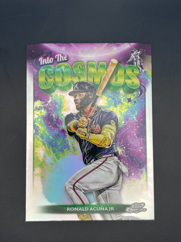2024 Topps Chrome Cosmic Ronald Acuna Jr. Into the Cosmos
