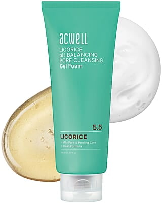 Acwell Licorice pH Balancing Pore Cleansing Gel Foam - 150ml Acwell Licorice pH Balancing Pore Cleansing Gel Foam - 150ml