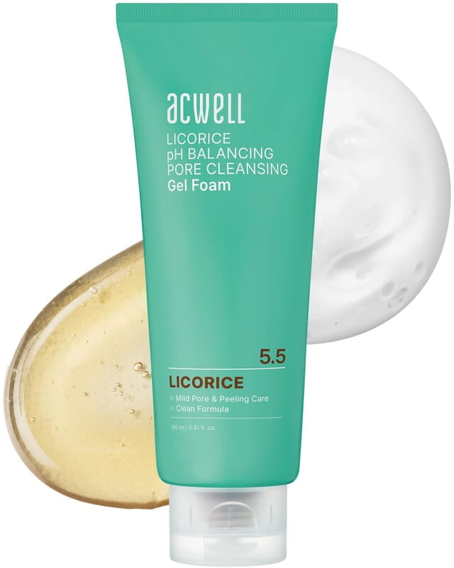 Acwell Licorice pH Balancing Pore Cleansing Gel Foam - 150ml Acwell Licorice pH Balancing Pore Cleansing Gel Foam - 150ml