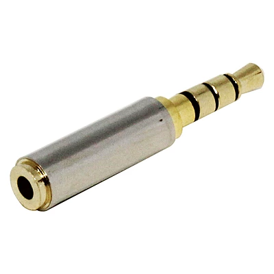 Adaptateur 3.5 mm Male 3 PÔLES À 2.5 mm Femelle