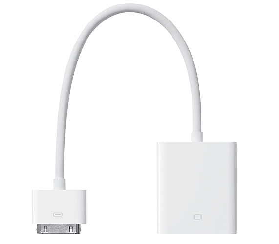 Adaptateur 30 Pin Mâle Vers VGA Femelle  Apple