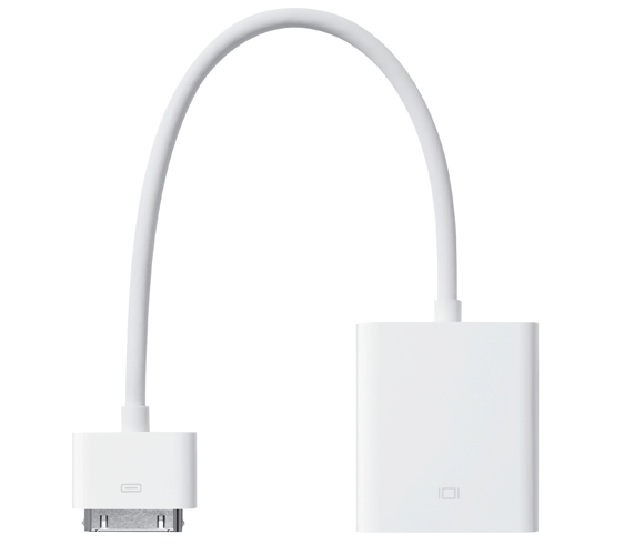 Adaptateur 30 Pin Mâle Vers VGA Femelle  Apple