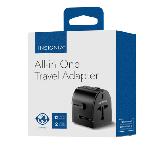 Adaptateur All-in- One Insignia Boite Ouverte