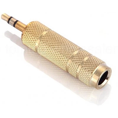 Adaptateur Audio 3,5 mm-6,5 mm Femelle Vers Male