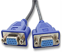 Adaptateur DMS-59 DVI Mâle Vers 2x VGA Femelle Splitter