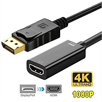 Adaptateur DisplayPort mâle vers HDMI femelle