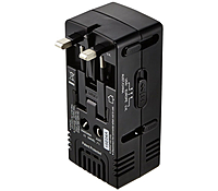 Adaptateur Et Convertisseur De Voyage Tout-En-Un Insignia Boite Ouverte