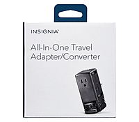 Adaptateur Et Convertisseur De Voyage Tout-En-Un Insignia Boite Ouverte