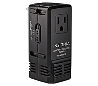Adaptateur Et Convertisseur De Voyage Tout-En-Un Insignia Boite Ouverte