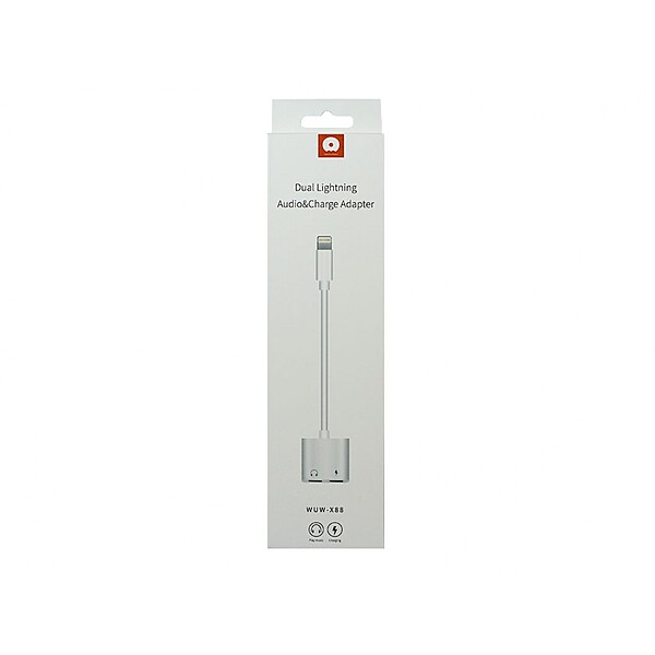Adaptateur Lightning Mâle Vers 2x Lightning Femelle