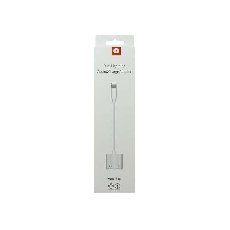 Adaptateur Lightning Mâle Vers 2x Lightning Femelle