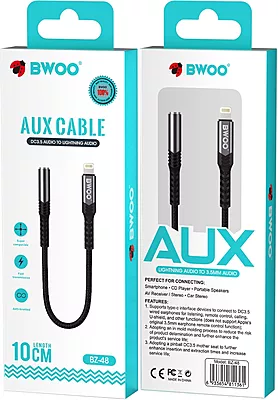 Adaptateur Lightning Male Vers Audio Femelle BZ48 Bwoo