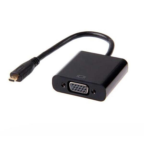 Adaptateur Micro HDMI Mâle Vers VGA Femelle