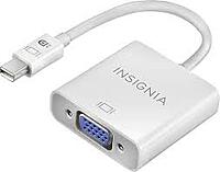 Adaptateur Mini DisplayPort Mâle Vers VGA Femelle Insignia