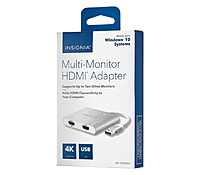 Adaptateur USB Type A 3.0 Mâle Vers 2x HDMI Femelle Insignia Boîte Ouverte