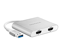 Adaptateur USB Type A 3.0 Mâle Vers 2x HDMI Femelle Insignia Boîte Ouverte