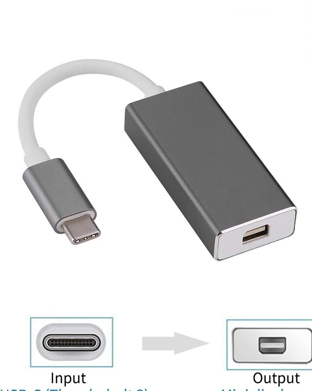 Adaptateur USB Type C Vers Mini Displayport Vital