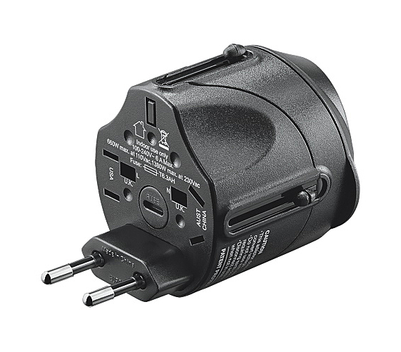 Adaptateur Universel Tout En Un Insignia Boite Ouverte