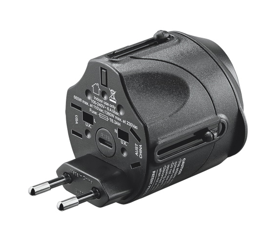 Adaptateur Universel Tout En Un Insignia Boite Ouverte
