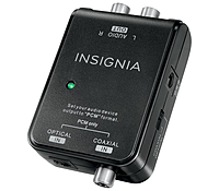Adaptateur de Conversion Numérique Vers Analogique 3 PI (1 M) Insignia