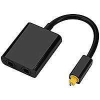 Adaptateur de câble audio optique double port