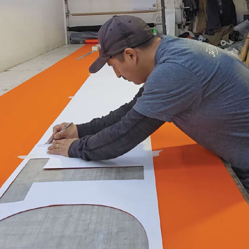 Awning Cut Out letters