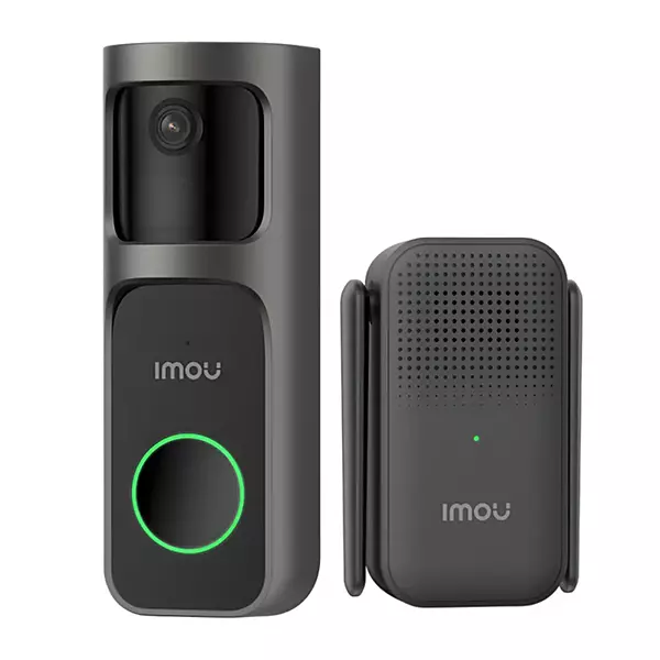 IMOU Doorbell 3 Kit 4MP Wi-Fi Video Doorbell Two-Way Audio Motion Detection Night Vision Smart Home Security DB-3EP-4M0W