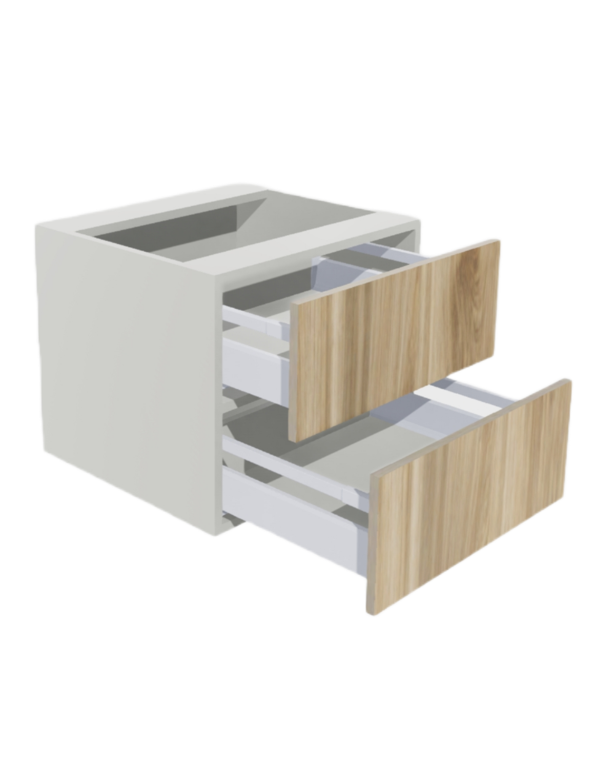 FLOATING VANITY CABINET 2 DRAWER CUSTOM