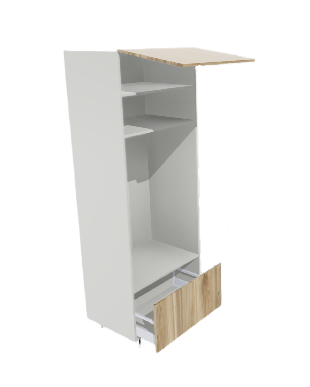 DOUBLE OVEN CABINET 1 DRAWER 1 or 2 DOOR FLIP UP