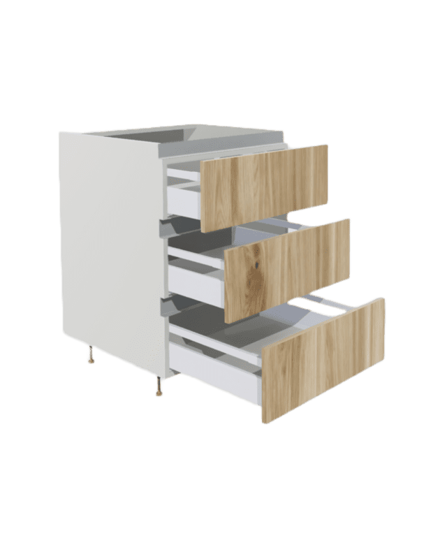 BASE PULL OUT CABINET 3 DRAWER
