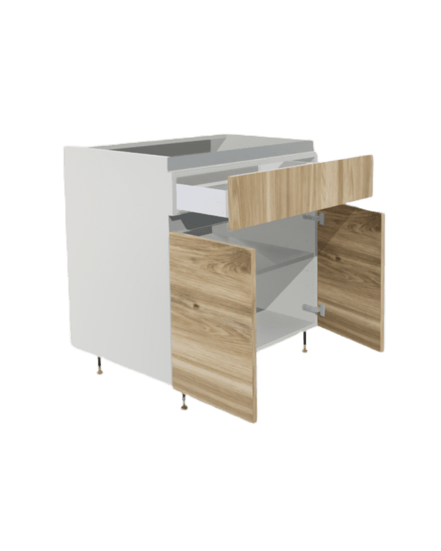 BASE CABINET 2 DOOR 1 DRAWER PULL OUT CUSTOM