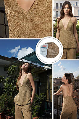 Acquerello - Filato in cotone egiziano non mercerizzato