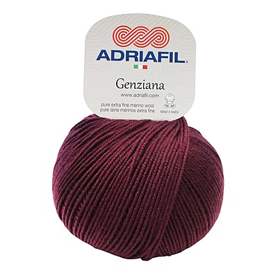Adriafil Genziana - filato in pura lana merinos