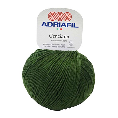 Adriafil Genziana - filato in pura lana merinos