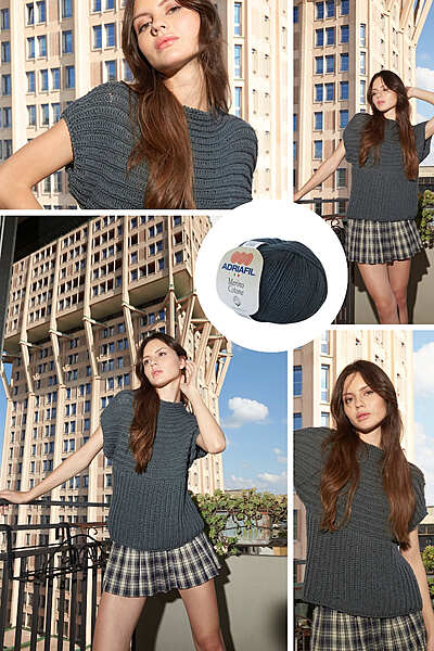 Maglietta Tribeca - Merino Cotone