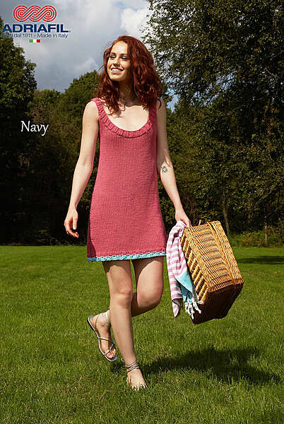 Abito Dordogne - Filato Navy