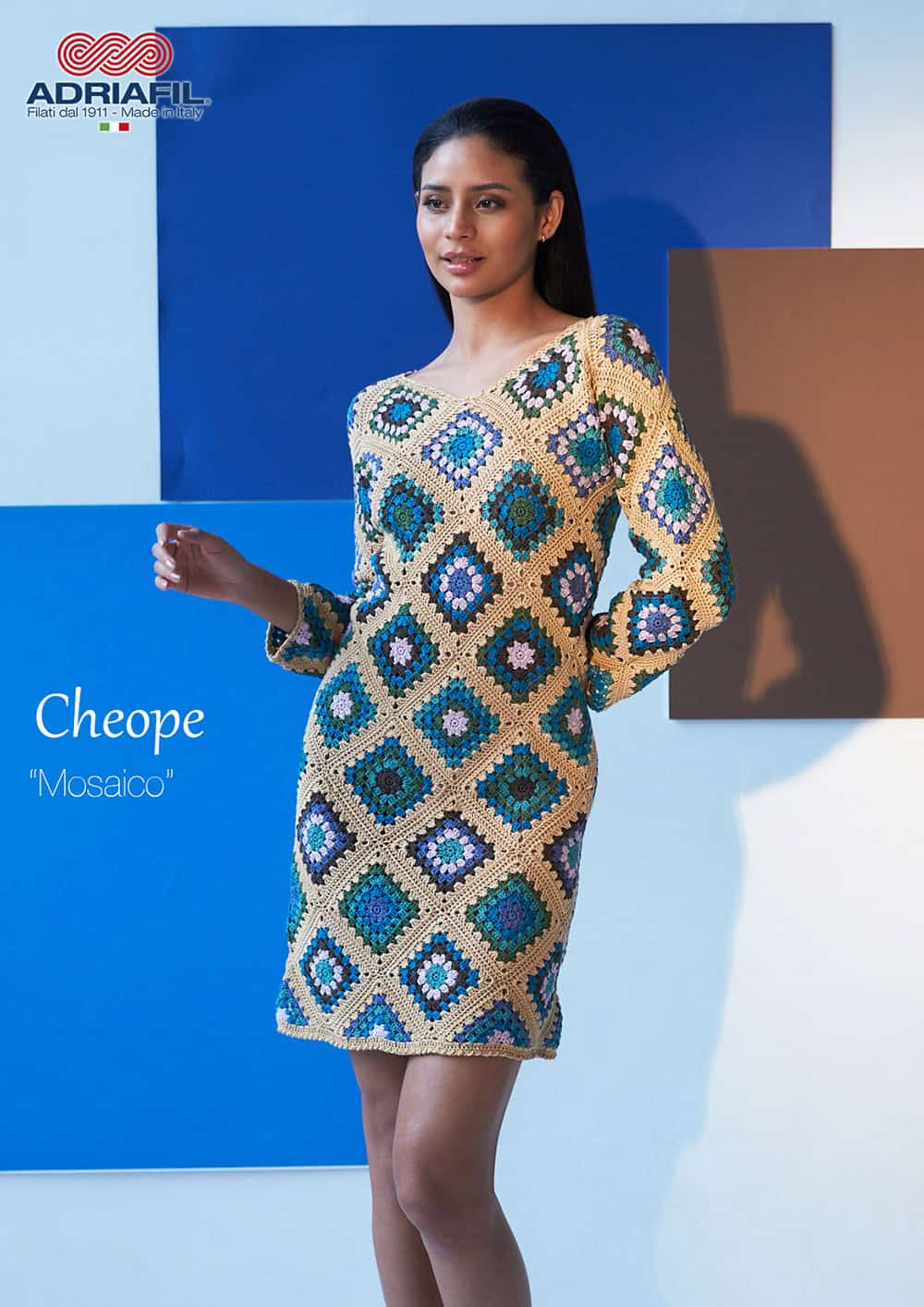 SCHEDA MAGLIA CHEOPE – Abito Mosaico SCHEDA MAGLIA CHEOPE – Abito Mosaico