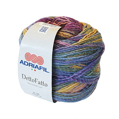 DettoFatto Gomitolo colorato in misto lana DettoFatto Gomitolo colorato in misto lana