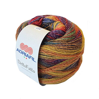 DettoFatto Gomitolo colorato in misto lana DettoFatto Gomitolo colorato in misto lana
