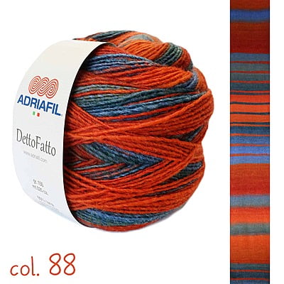 DettoFatto Gomitolo colorato in misto lana DettoFatto Gomitolo colorato in misto lana