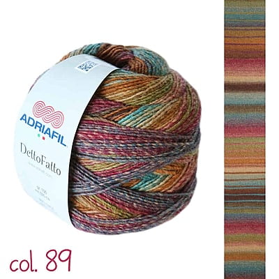 DettoFatto Gomitolo colorato in misto lana DettoFatto Gomitolo colorato in misto lana