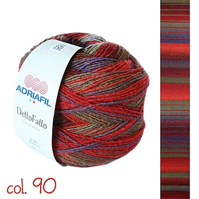 DettoFatto Gomitolo colorato in misto lana DettoFatto Gomitolo colorato in misto lana