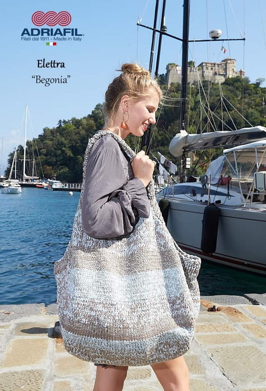 Borsa Begonia Filato Elettra Borsa Begonia Filato Elettra