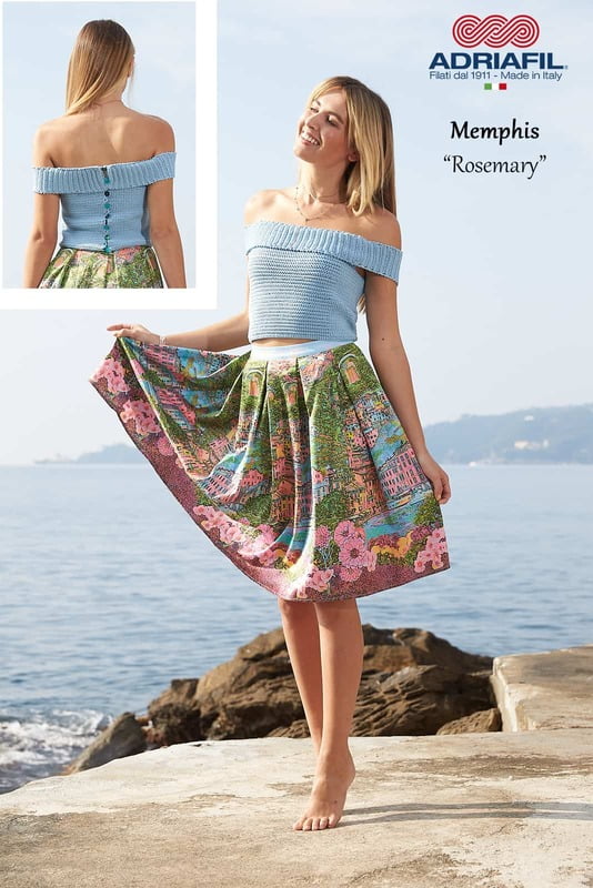 Top Rosemary Filato Memphis Top Rosemary Filato Memphis
