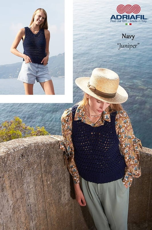 Top Juniper Filato Navy Top Juniper Filato Navy