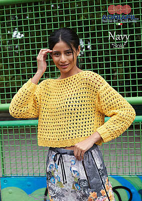 Navy - Cotone grande per ferri o uncinetto Navy - Cotone grande per ferri o uncinetto